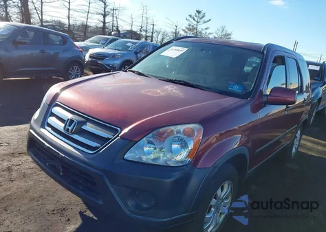 2006 Honda Cr-V Ex из США, поврежденный, VIN JHLRD68826C014162